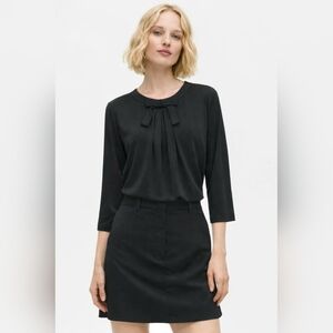 Karl Lagerfeld Black Blouse
